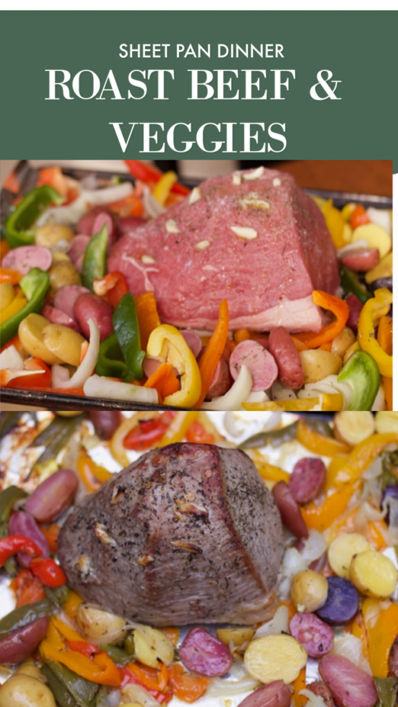 Beef Sheet Pan Dinners
 How to Make Roast Beef with Ve ables Sheet Pan Dinner
