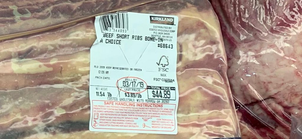 Beef Short Ribs Price
 Finally Found bone in beef short ribs at Costco in GA