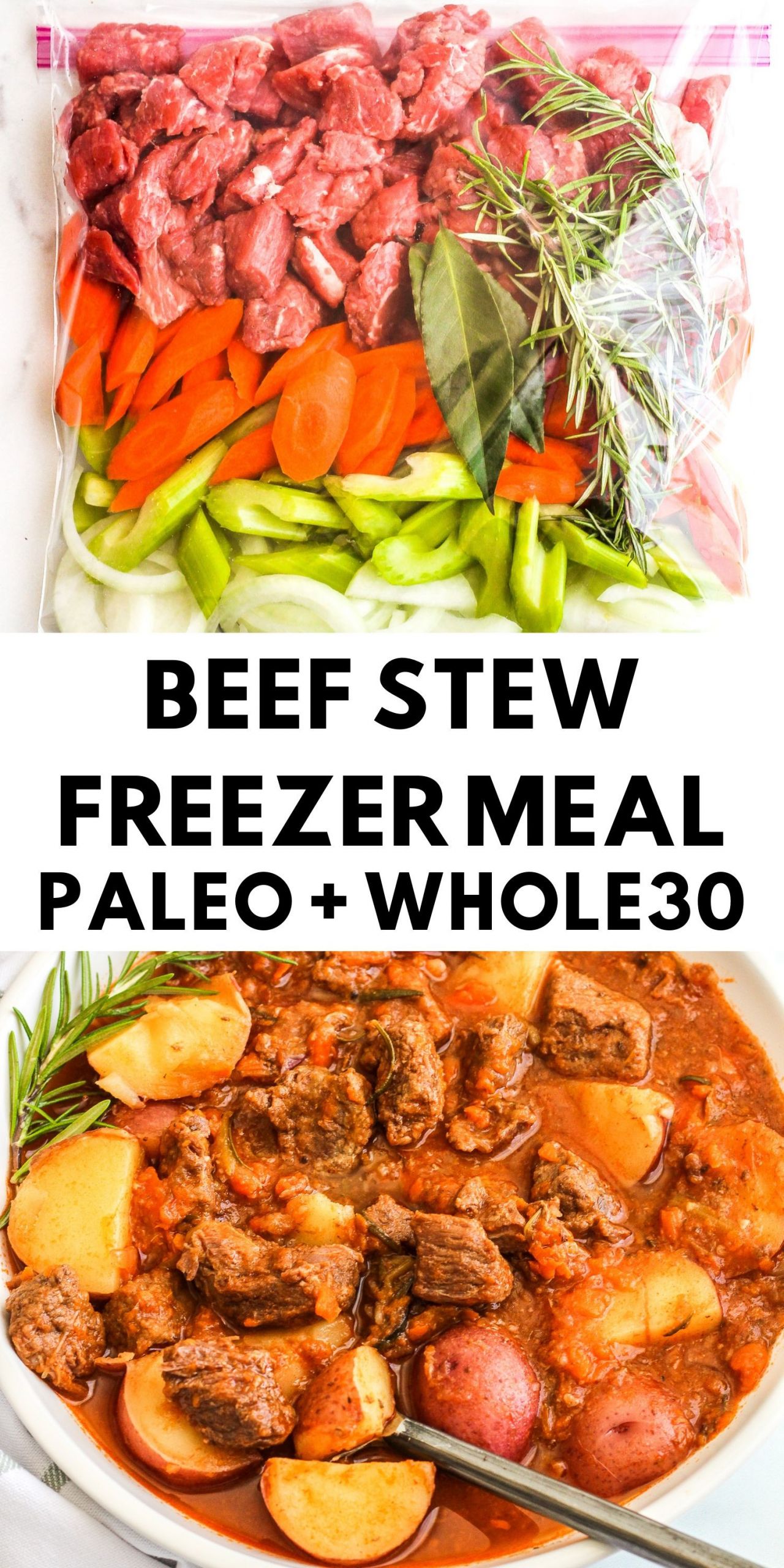 Beef Stew Freezer Meal
 Paleo Beef Stew Freezer Meal The Bettered Blon