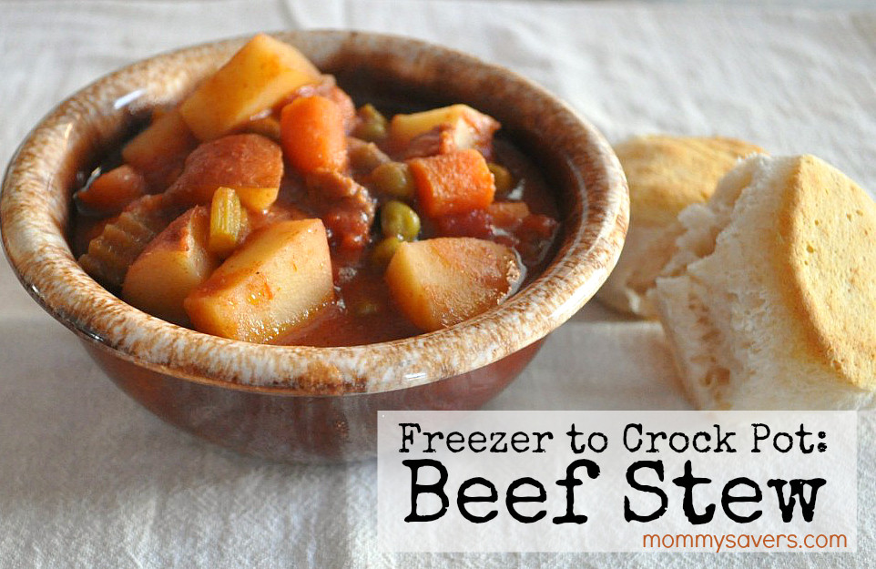 Beef Stew Freezer Meal
 Crock Pot Freezer Meals Hearty Beef Stew Mommysavers