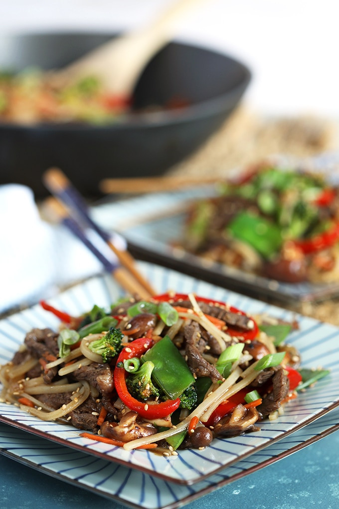 Beef Stir Fry With Rice Noodles
 Easy Beef Stir Fry with Rice Noodles The Suburban Soapbox