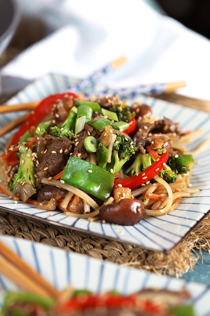 Beef Stir Fry With Rice Noodles
 Easy Beef Stir Fry with Rice Noodles The Suburban Soapbox