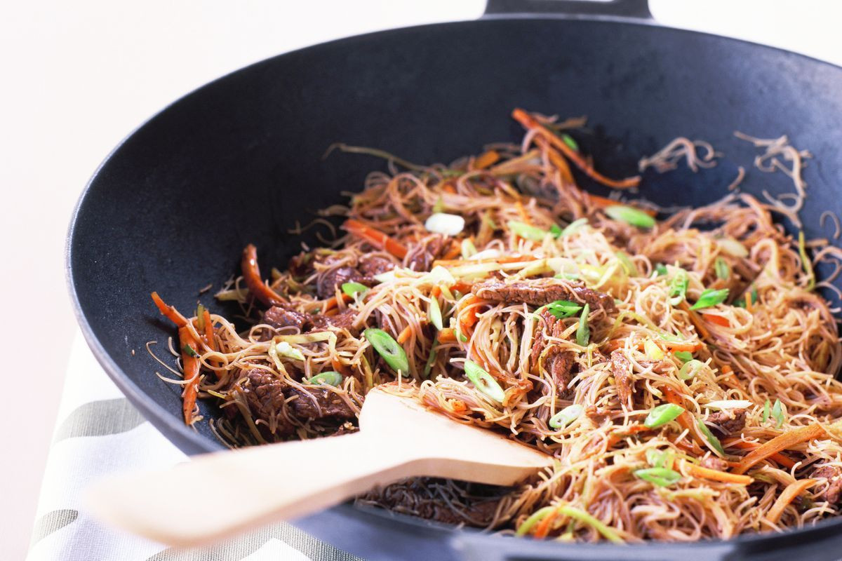 Beef Stir Fry With Rice Noodles
 Beef stir fry with rice noodles Recipes delicious