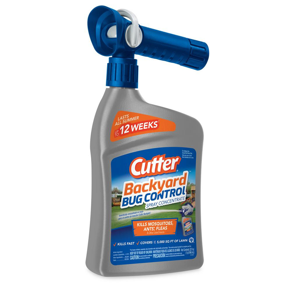 Best Backyard Bug Control
 Cutter 32 fl oz Concentrate Backyard Bug Control Spray