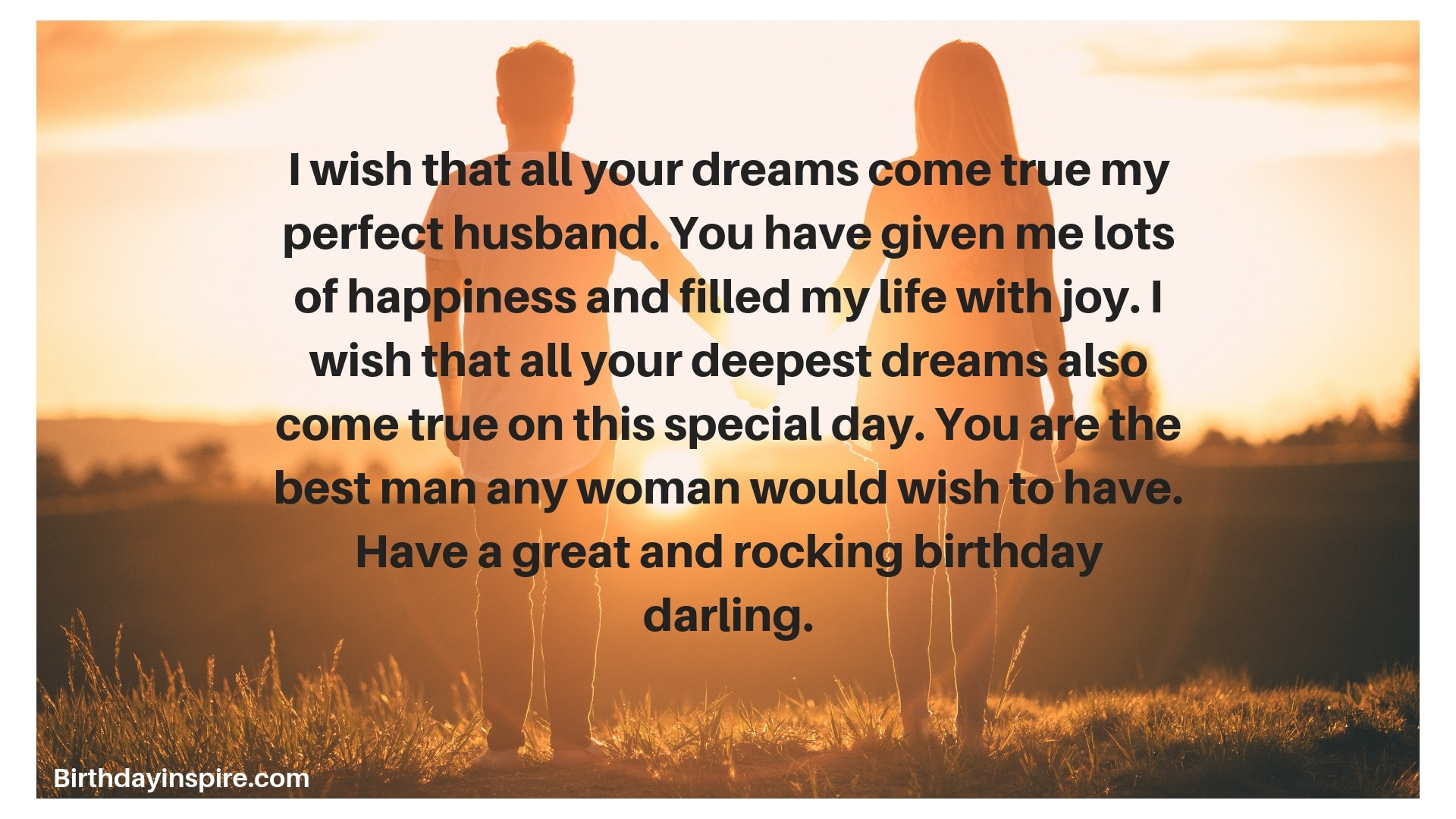 Best Birthday Wishes For Husband
 53 Perfect Birthday Wishes for Husband Birthday Inspire