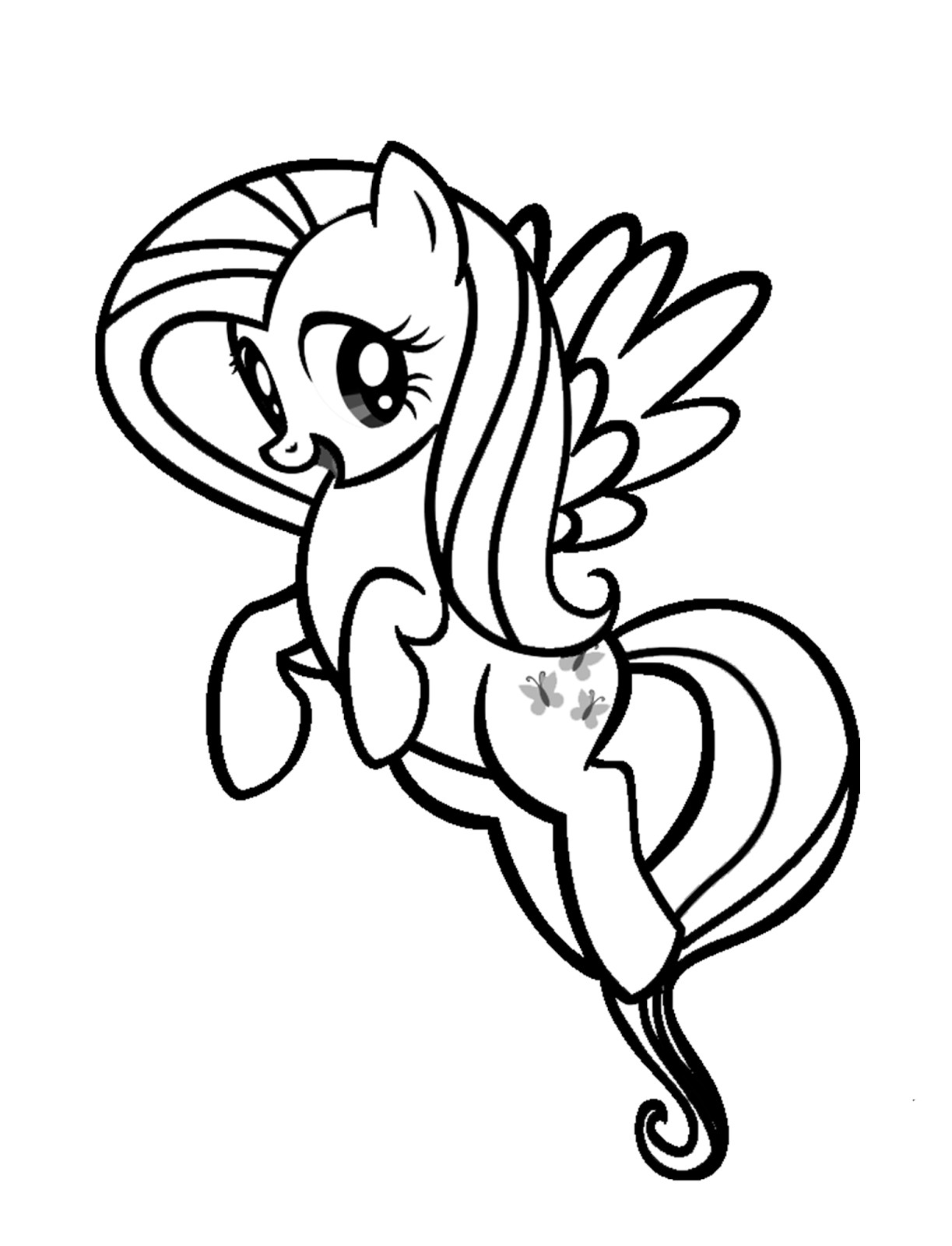 Best Coloring Pages For Kids
 Fluttershy Coloring Pages Best Coloring Pages For Kids