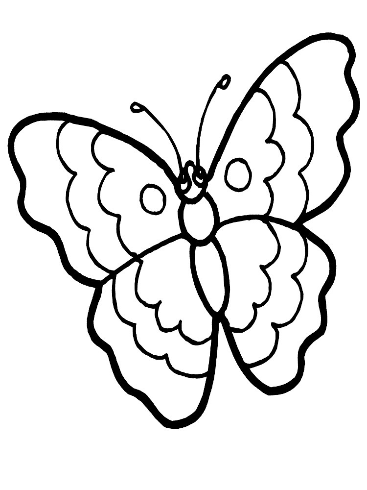 Best Coloring Pages For Kids
 Butterfly coloring pages for kids