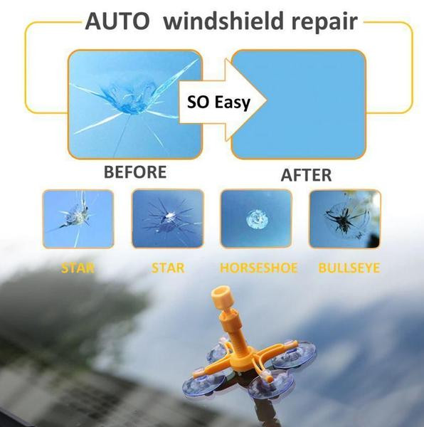 Best DIY Windshield Repair Kit
 Best DIY Glass Cracked Windshield Mobile Screen Repair Kit