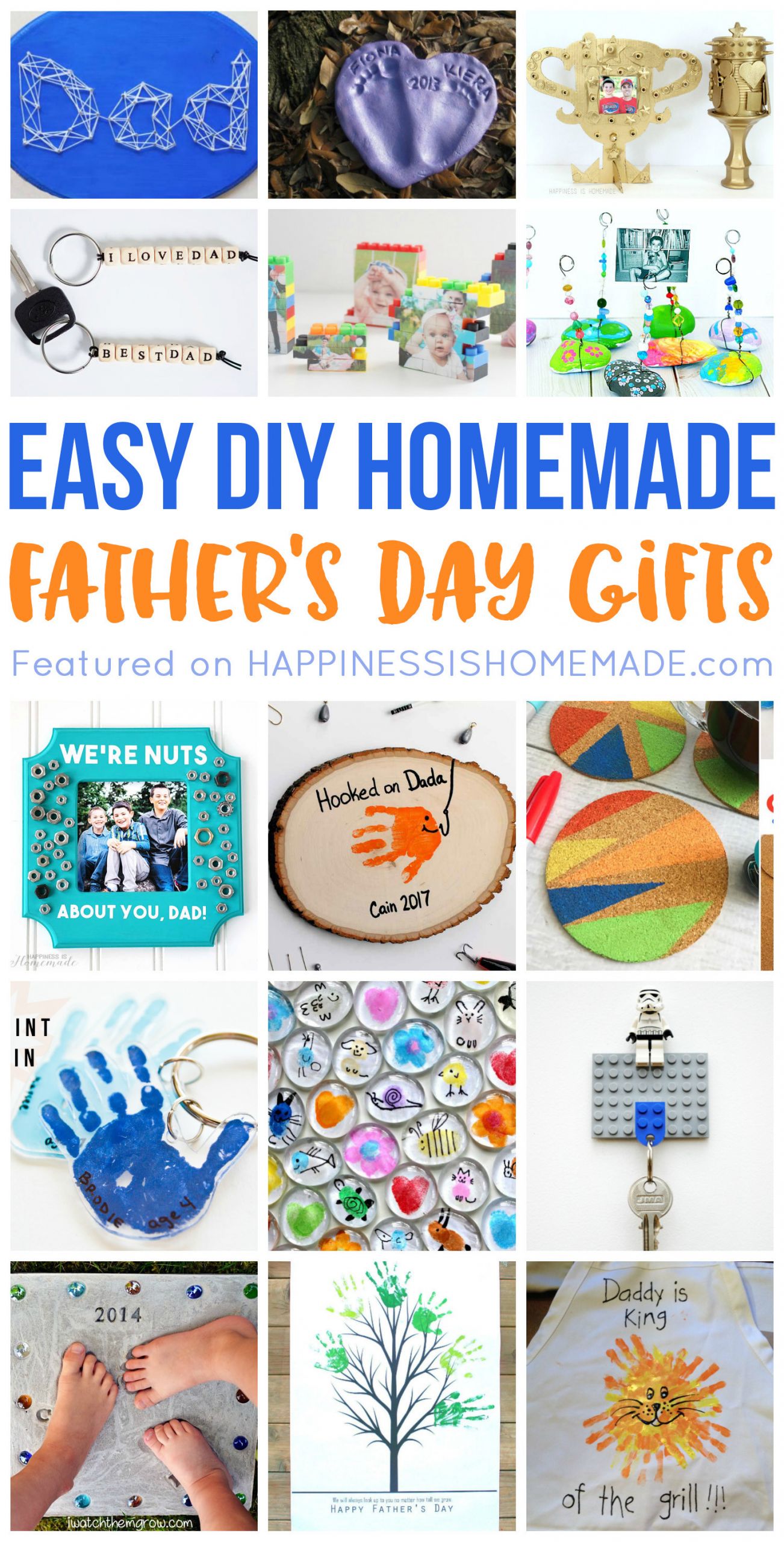 Best Fathers Day Gift Ideas
 20 Homemade Father s Day Gifts That Kids Can Make