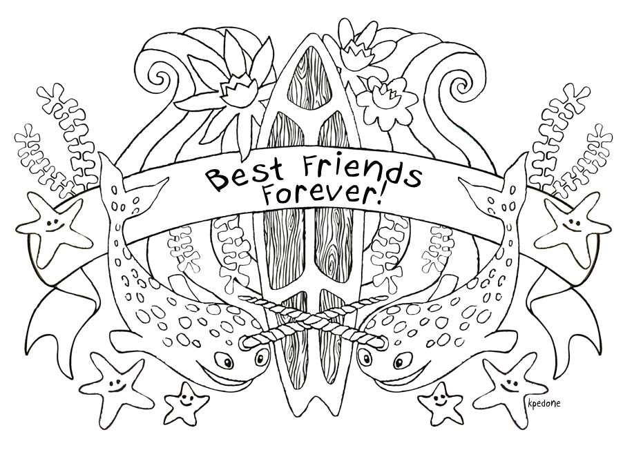 Best Friend Coloring Pages For Girls
 Best Friend Quotes Coloring Pages QuotesGram