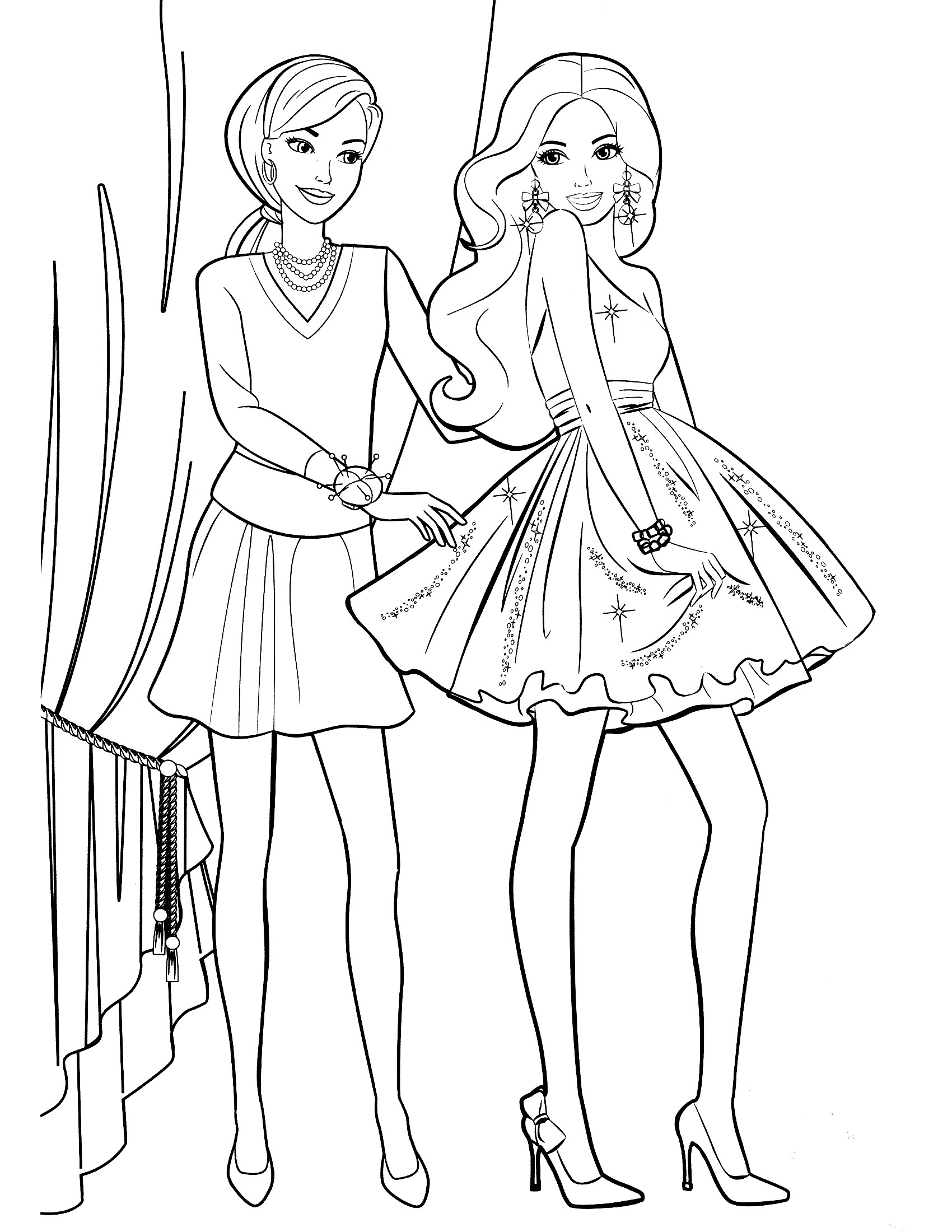 25 Ideas for Best Friend Coloring Pages for Girls - Home, Family, Style ...