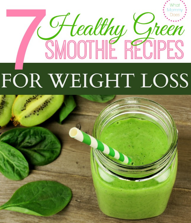 Best Fruit Smoothies For Weight Loss
 7 Healthy Green Smoothie Recipes for Weight Loss