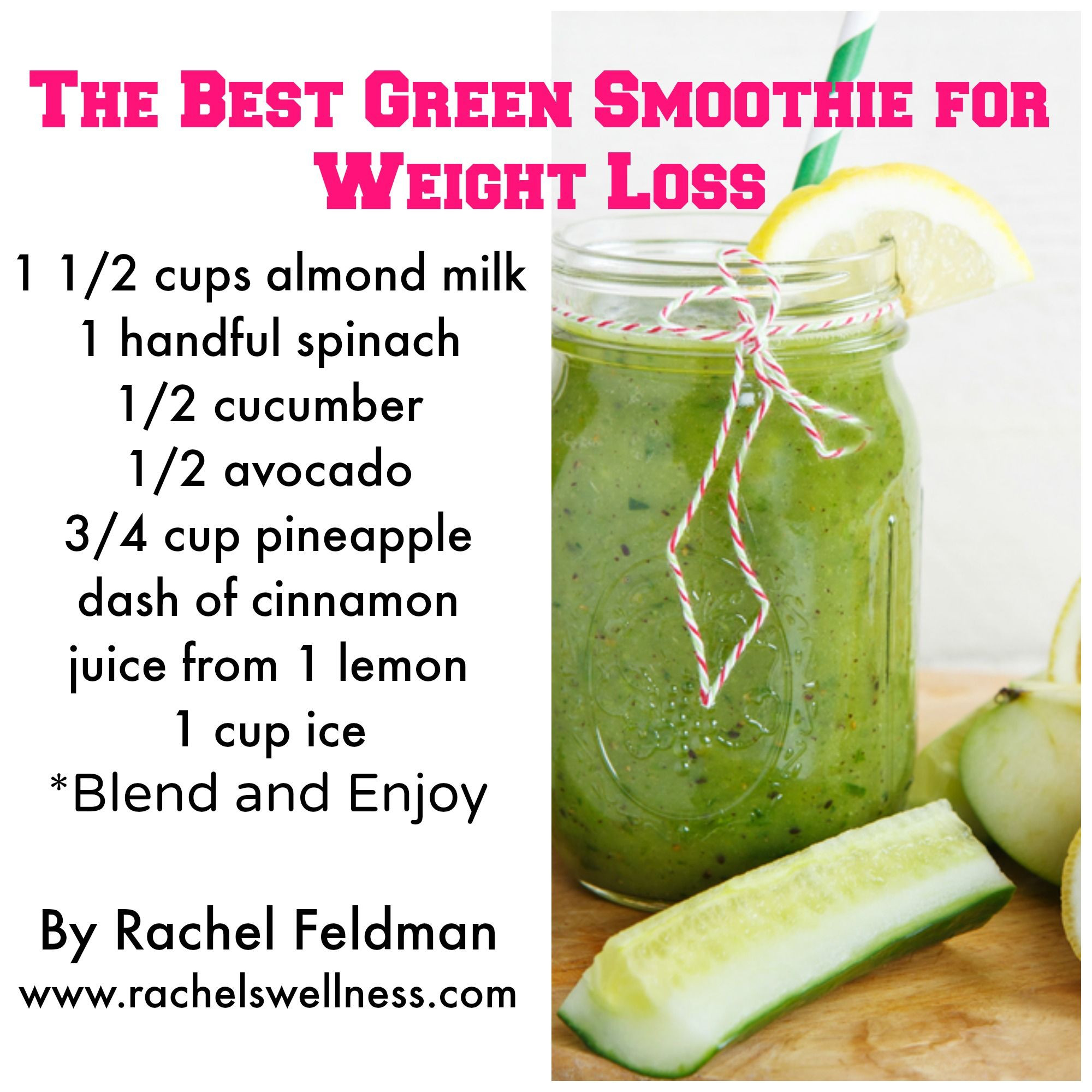 Best Fruit Smoothies For Weight Loss
 7 Healthy Green Smoothie Recipes For Weight Loss