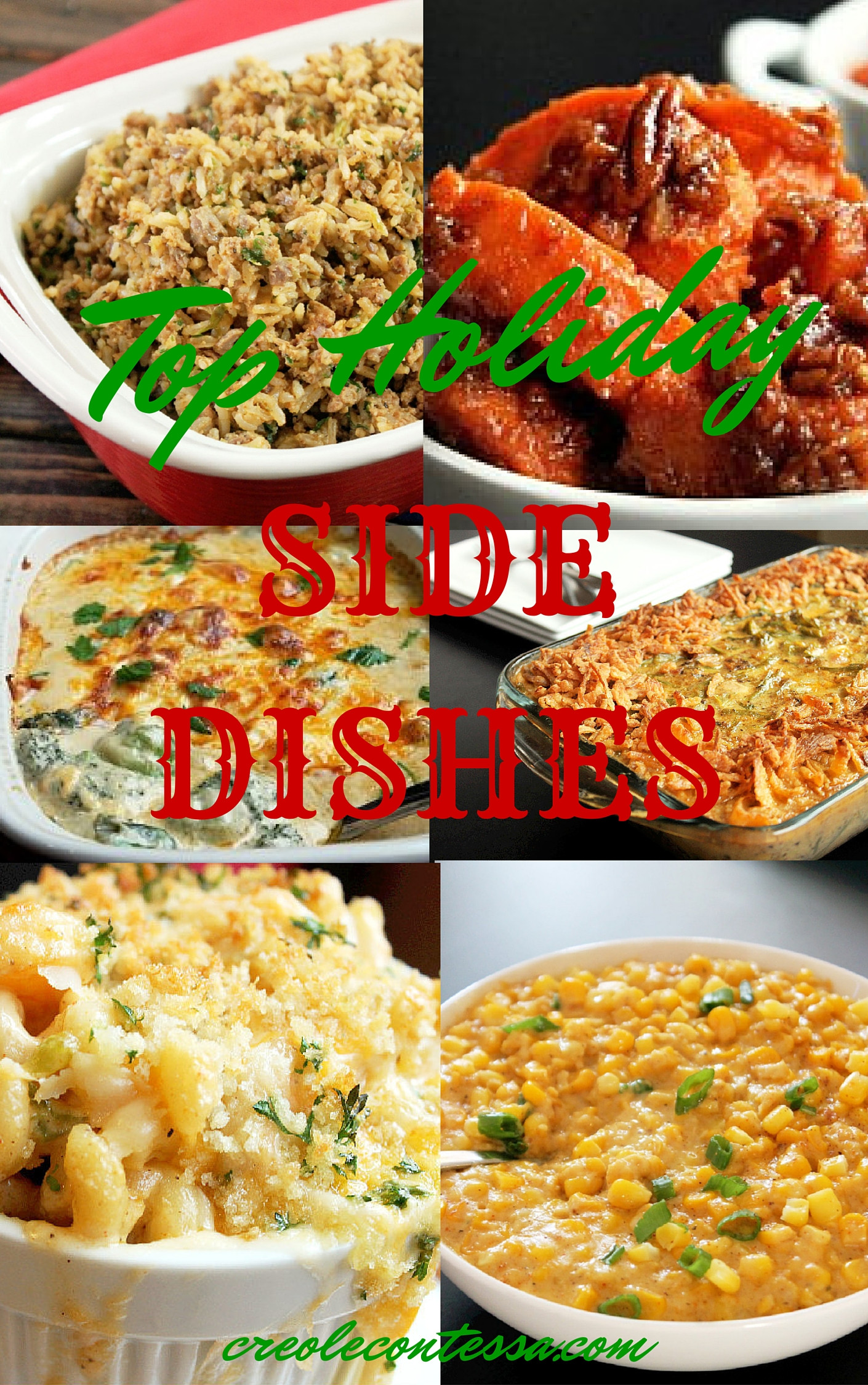 Best Holiday Side Dishes
 Holiday Side Dishes Creole Contessa