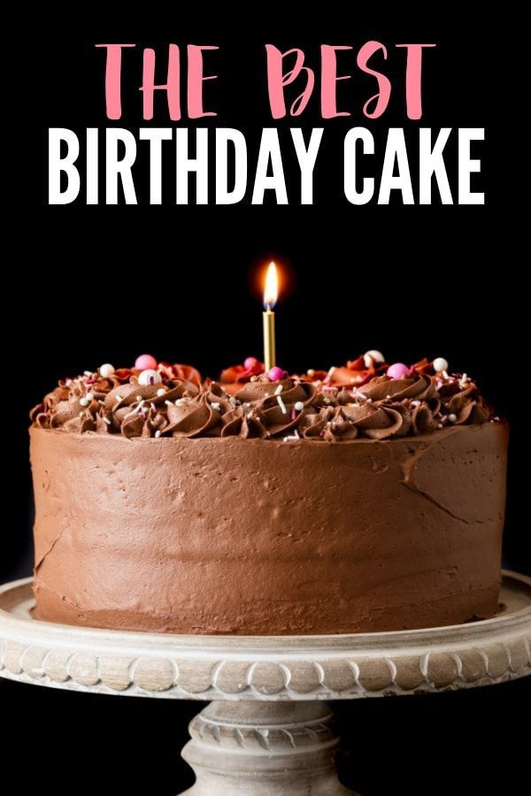 Best Homemade Birthday Cake Recipes
 Birthday Cake Recipe