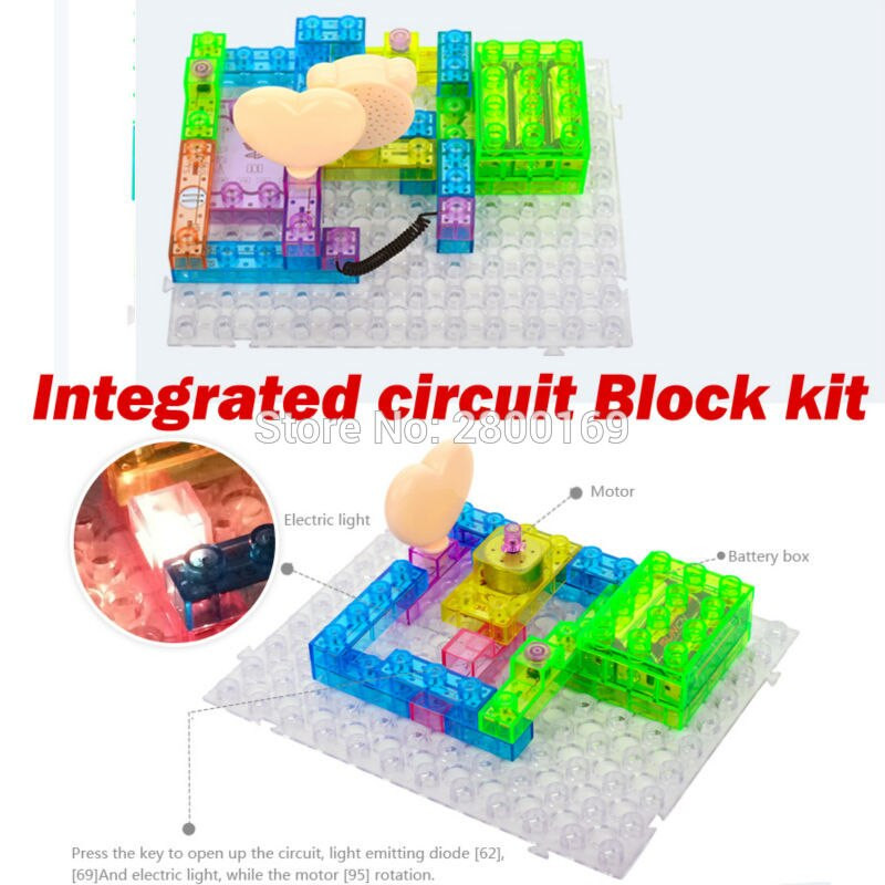 Best Science Gifts For Kids
 115 projects Integrated Building Block 34PCS Electronic