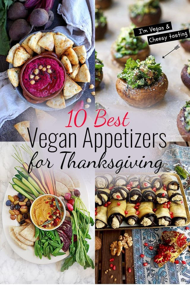 Best Vegetarian Appetizers
 10 Best Vegan Appetizers for Thanksgiving • Happy Kitchen