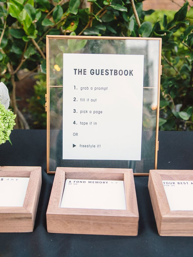 Best Wedding Guest Book
 21 Wedding Guest Book Alternatives You and Your Guests