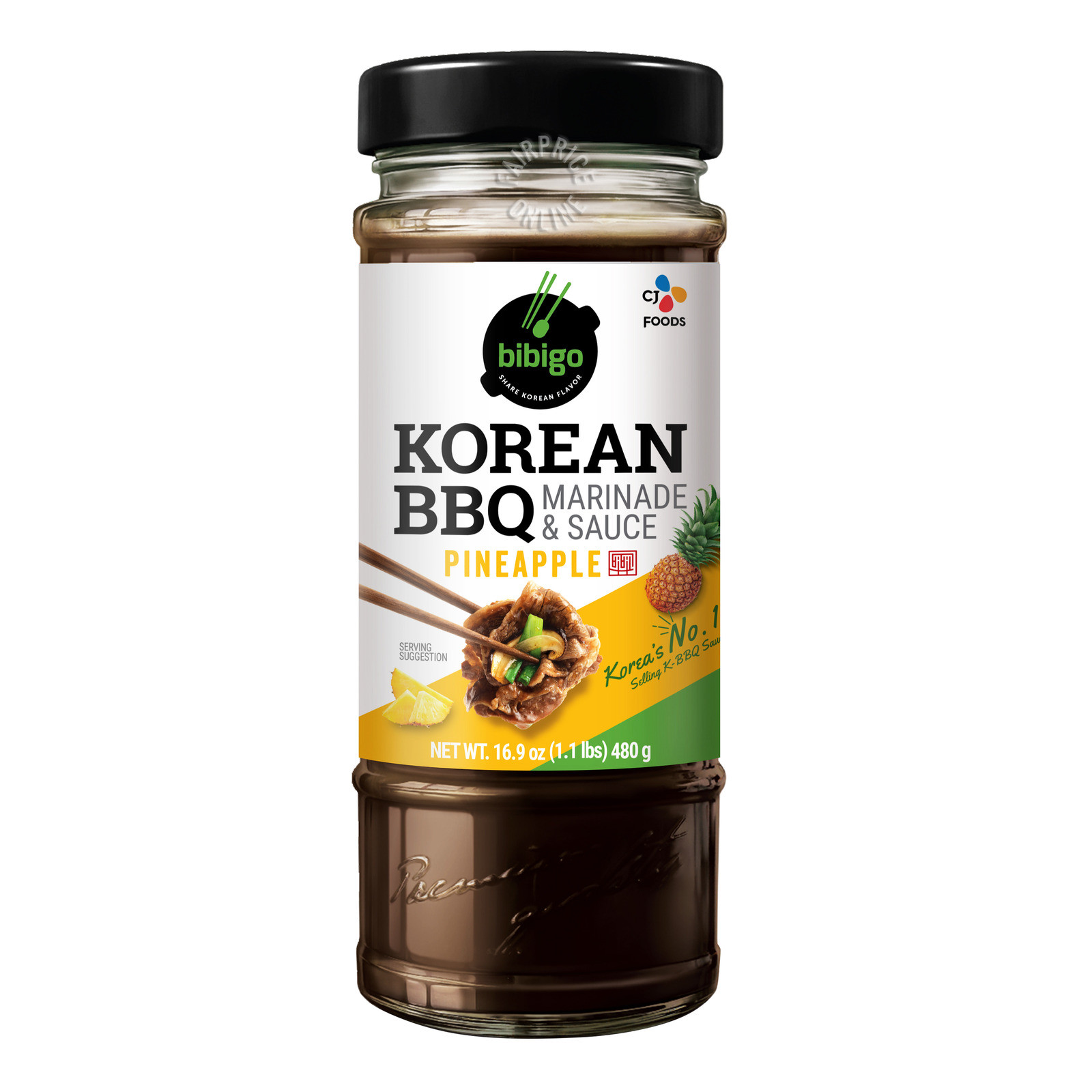 Bibigo Korean Bbq Sauce
 CJ Bibigo Korean BBQ Sauce Pineapple