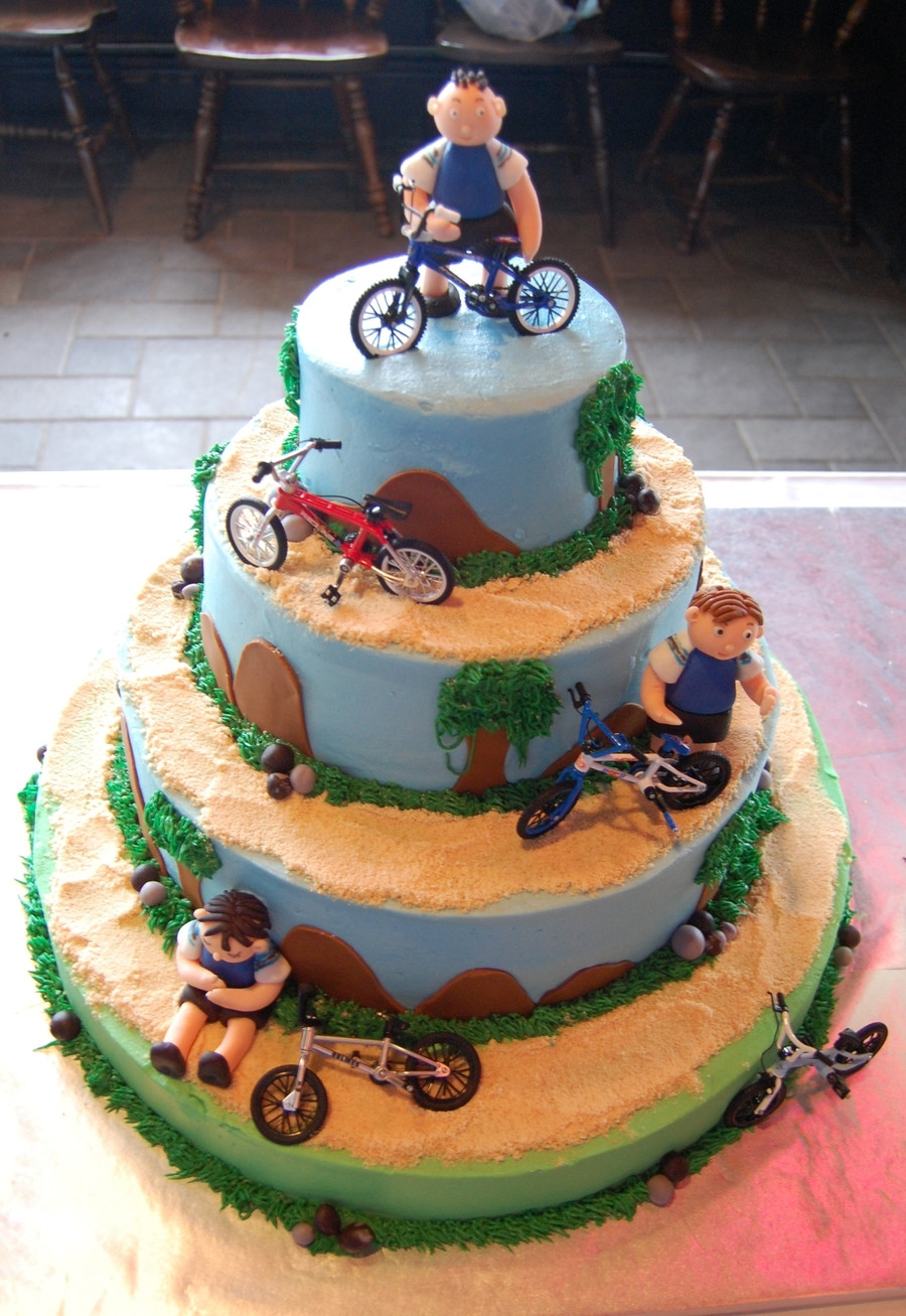 Bicycle Birthday Cake
 Police Unity Tour 3 CakeCentral