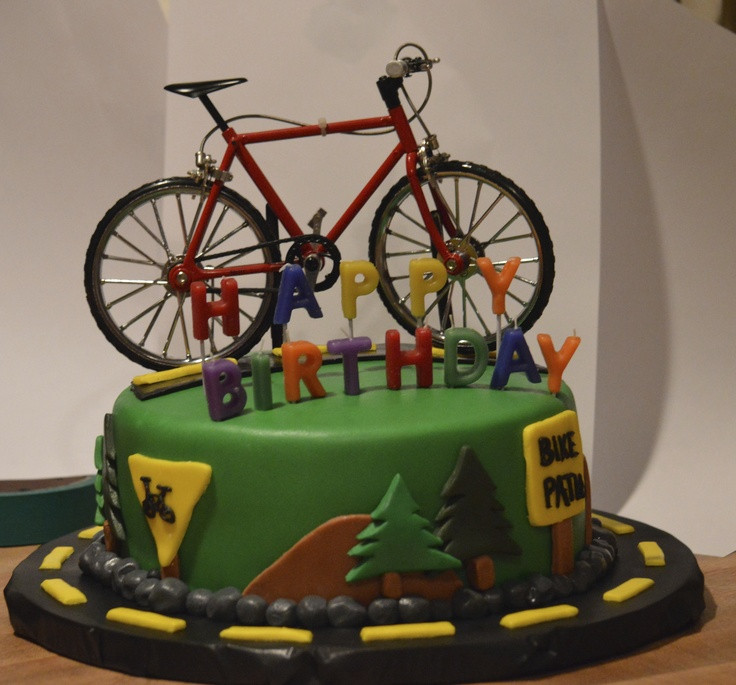 Bicycle Birthday Cake
 Bike Cake By Toycake Birthday cakes