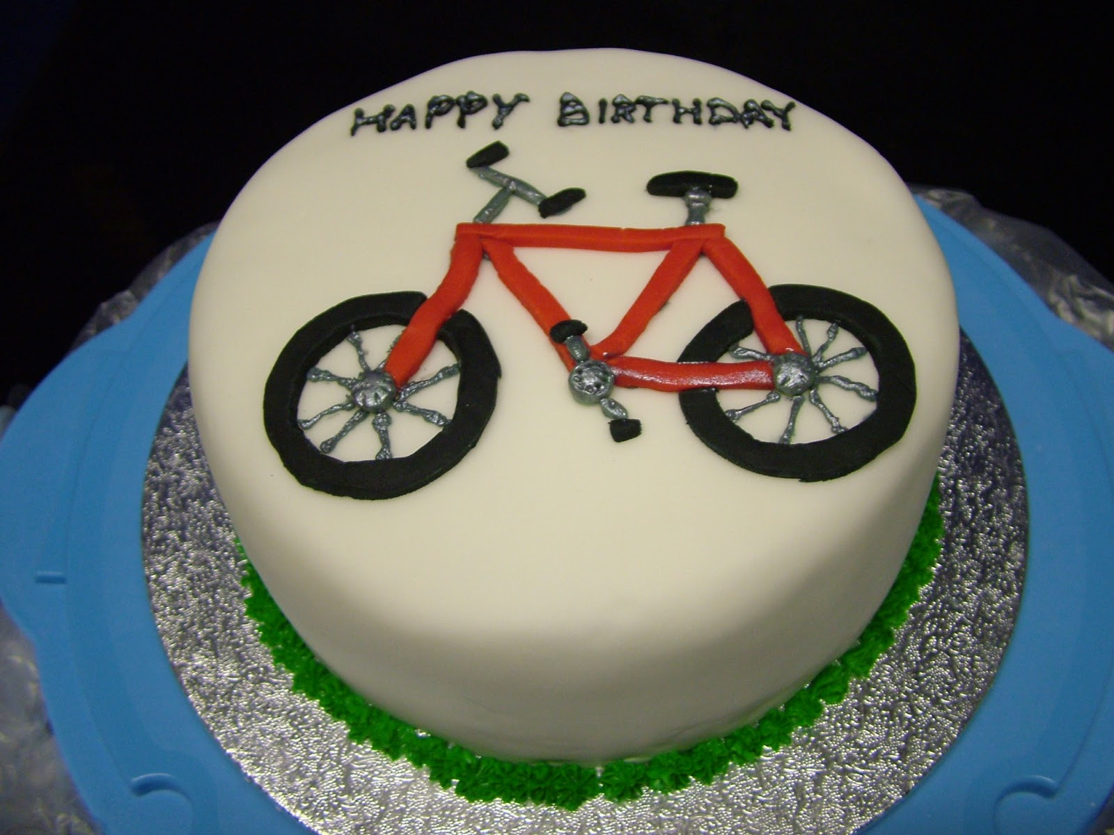 Bicycle Birthday Cake
 Cakes and Bakes by Kate Chocolate Bicycle Birthday Cake
