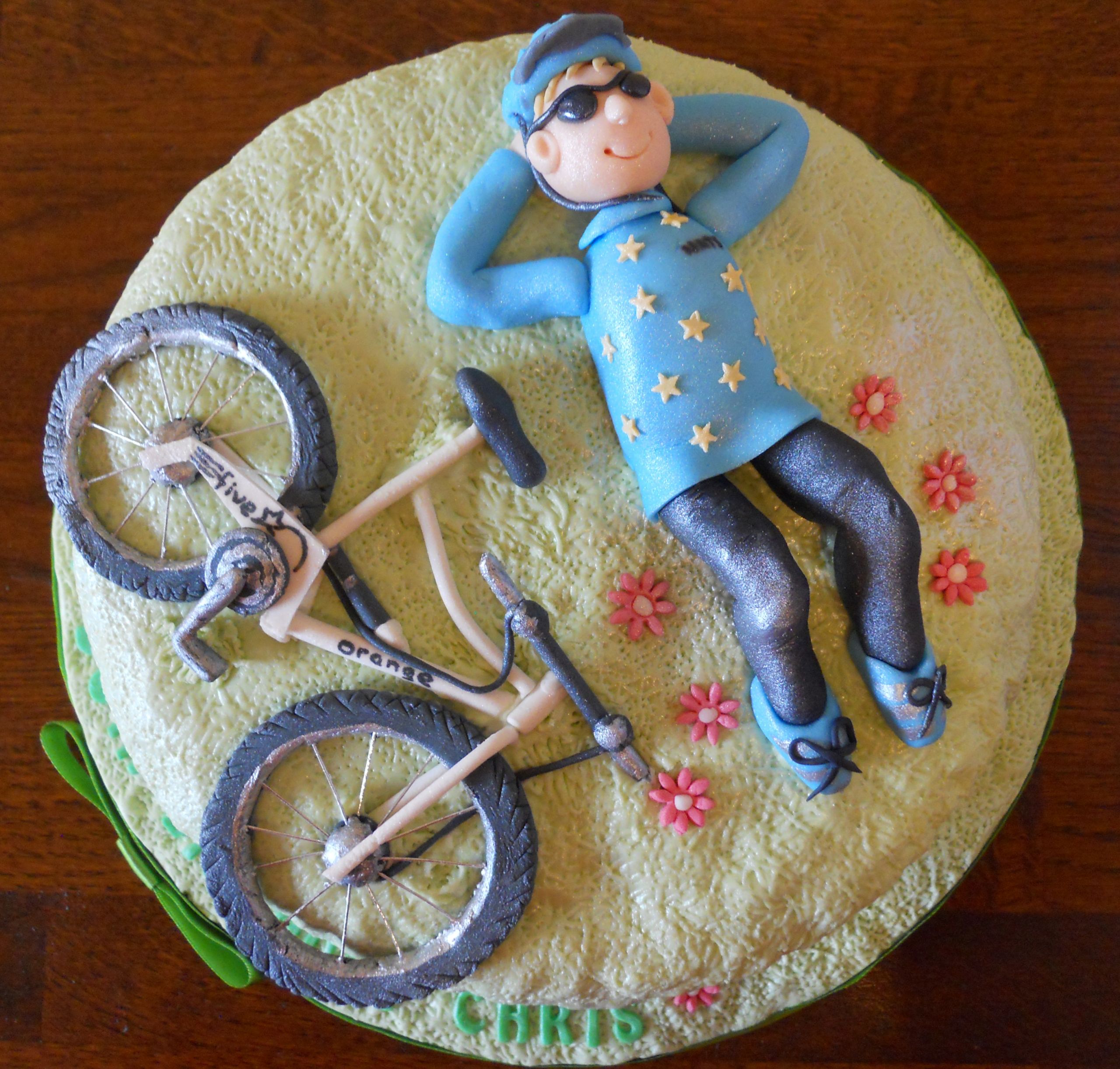 Bicycle Birthday Cake
 An Intricate Mountain Bike Cake
