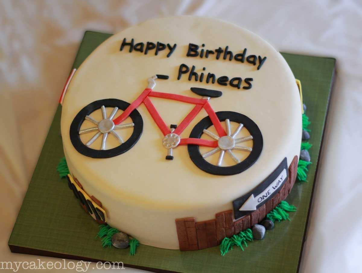 Bicycle Birthday Cake
 Bicycle Birthday