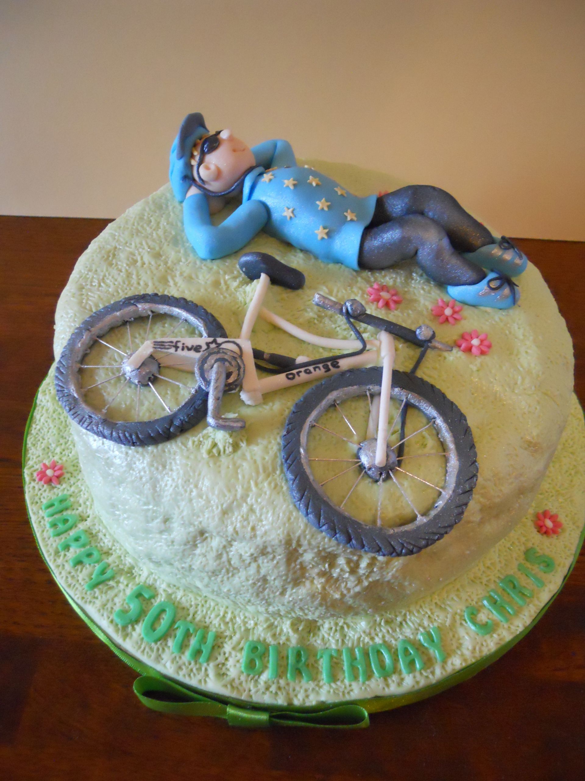 Bicycle Birthday Cake
 An Intricate Mountain Bike Cake