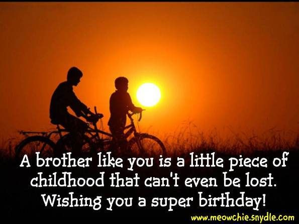 Big Brother Birthday Quotes
 Happy Birthday Wishes Birthday Messages Birthday