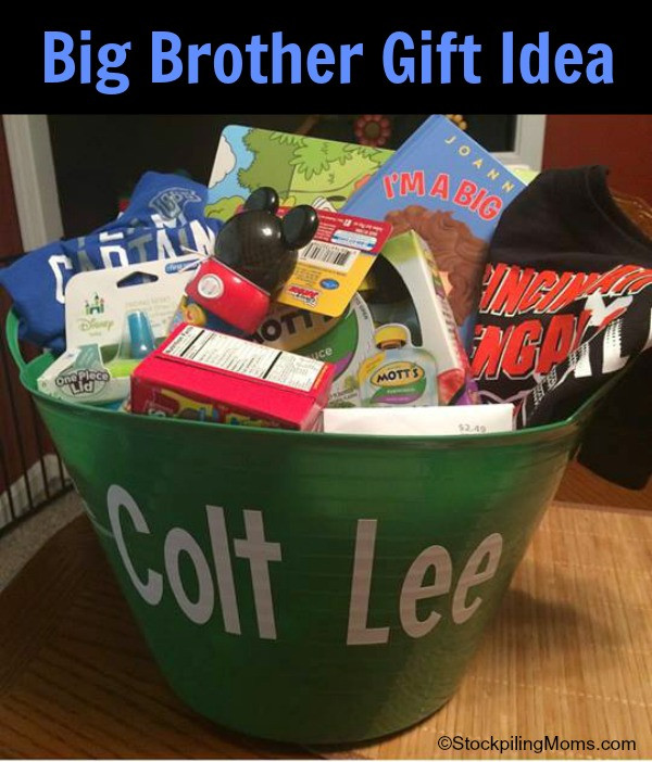 Big Brother Gift Ideas From Baby
 Big Brother Gift Idea