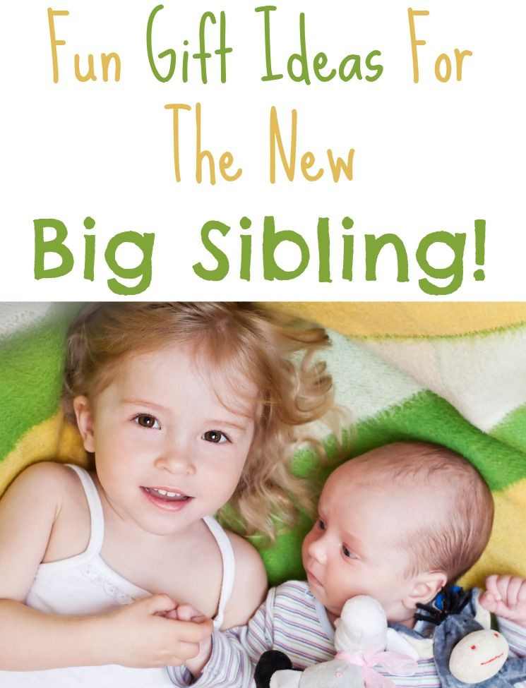 Big Brother Gift Ideas From Baby
 Gift ideas for the new big sibling