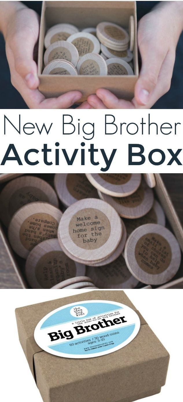 Big Brother Gift Ideas From Baby
 What a fun t idea for the new big brother Ideas to