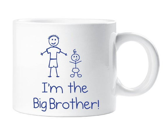 Big Brother Gift Ideas From Baby
 Kids Smug Mug Im The Big Brother Gift Idea Childrens New Baby