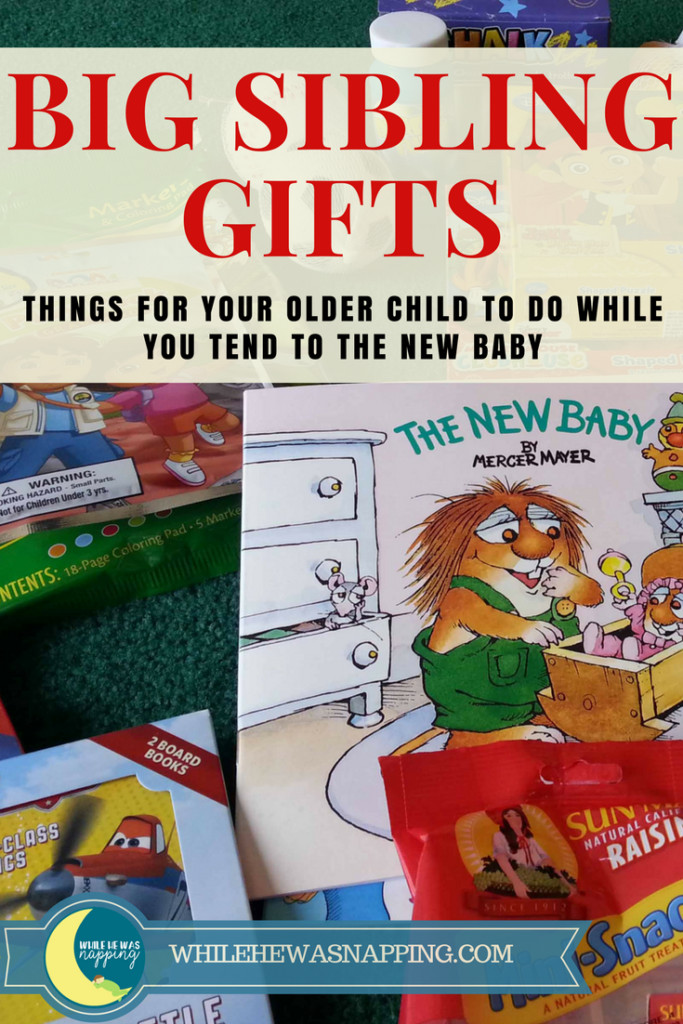 Big Brother Gift Ideas From Baby
 Big Sibling Kits From the Baby