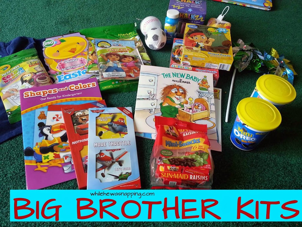 Big Brother Gift Ideas From Baby
 Big Sibling Kits From the Baby