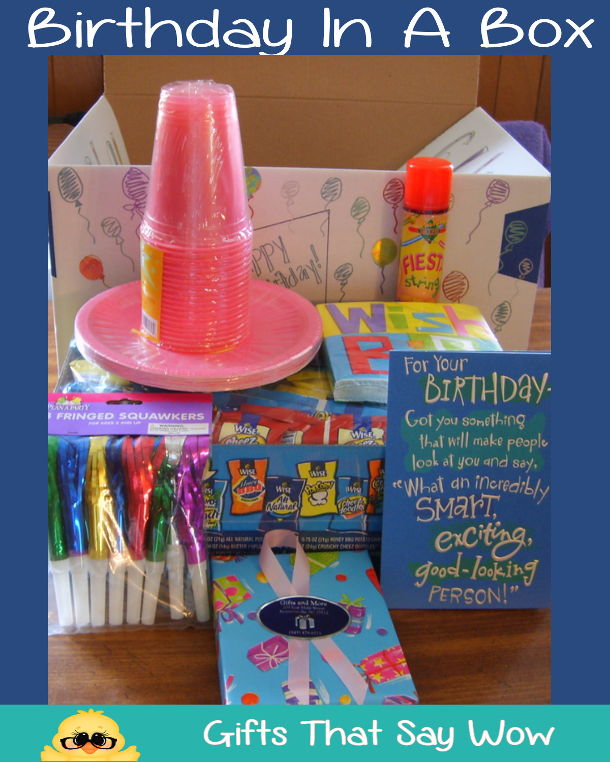 Birthday Box Gift Ideas
 GIFTS THAT SAY WOW Fun Crafts and Gift Ideas Ideas for
