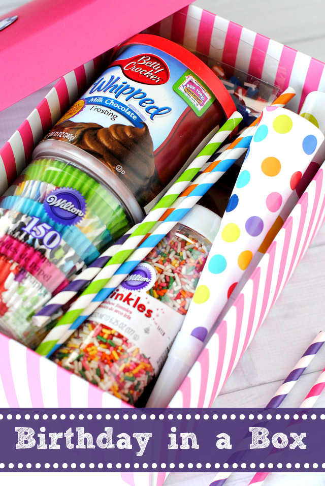 Birthday Box Gift Ideas
 Fun Birthday Gift Ideas for Friends Crazy Little Projects