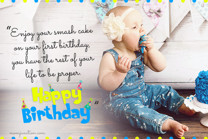 Birthday Boy Quotes
 106 Wonderful 1st Birthday Wishes And Messages For Babies