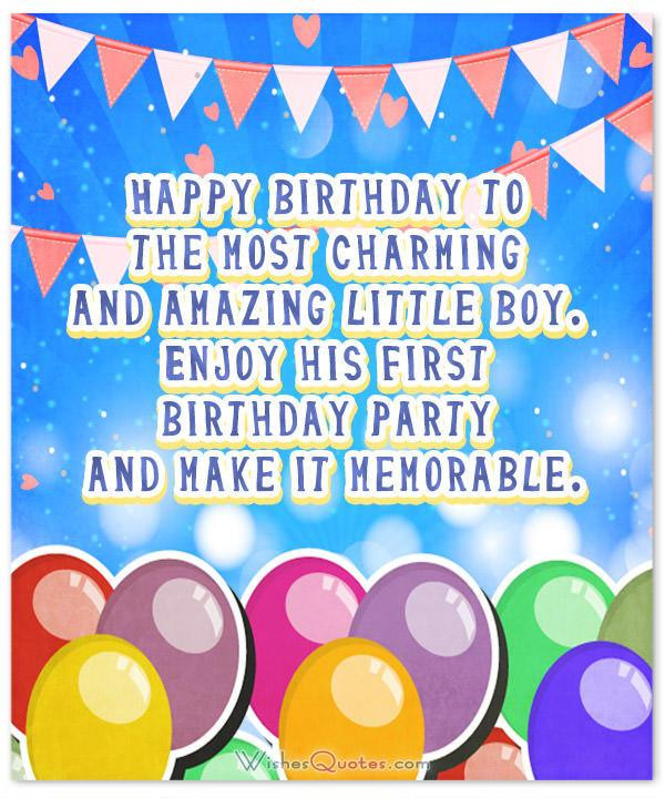Birthday Boy Quotes
 Wonderful Birthday Wishes for a Baby Boy By WishesQuotes