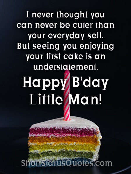 Birthday Boy Quotes
 120 [Best] Birthday Status Wishes & Messages for Baby Boy