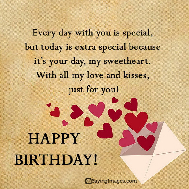 Birthday Boyfriend Quotes
 Sweet Happy Birthday Wishes for Boyfriend