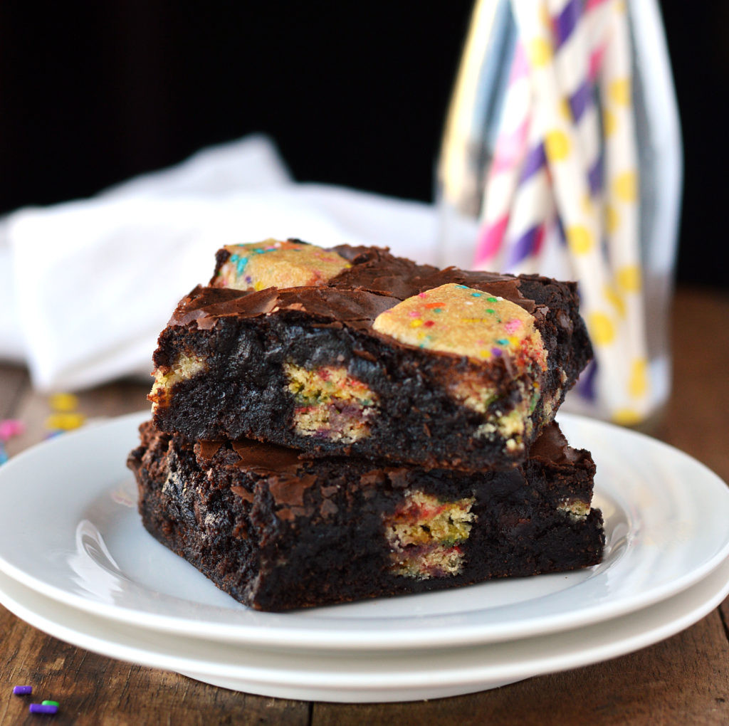 Birthday Cake Brownies
 Birthday Brownies Friday is Cake Night