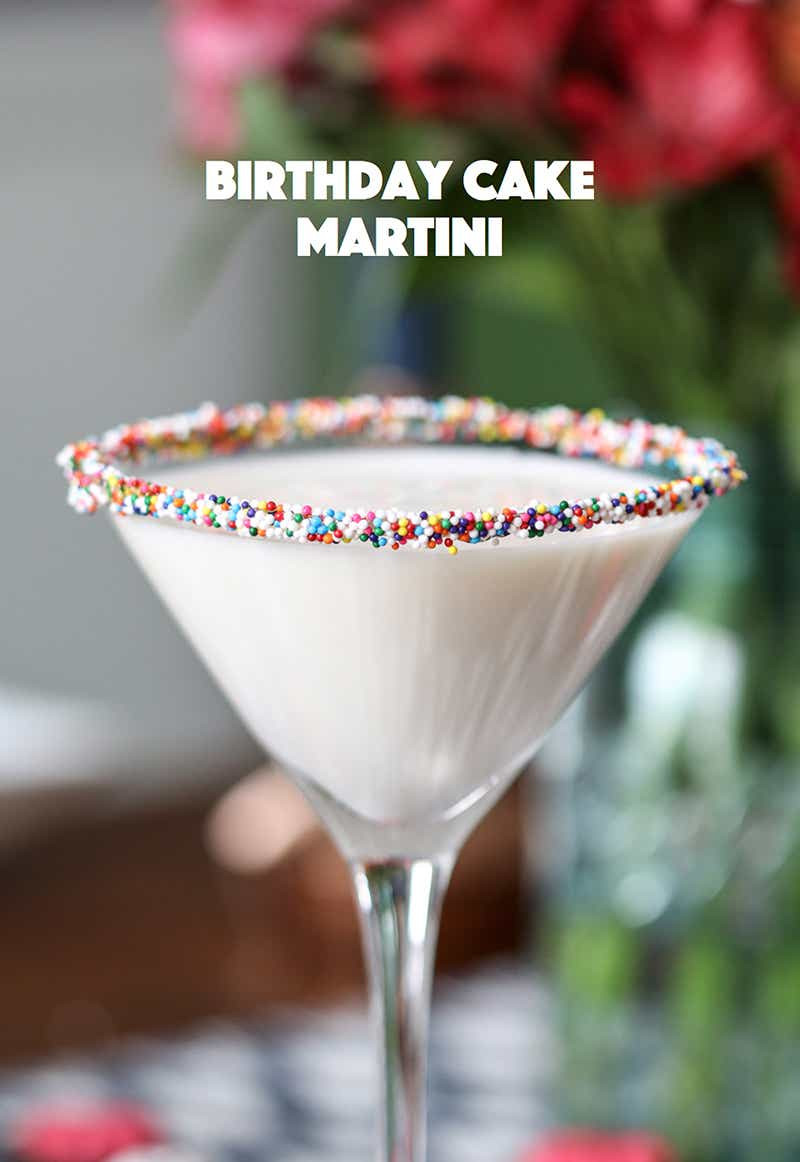Birthday Cake Drink
 How to make a Birthday Cake Martini