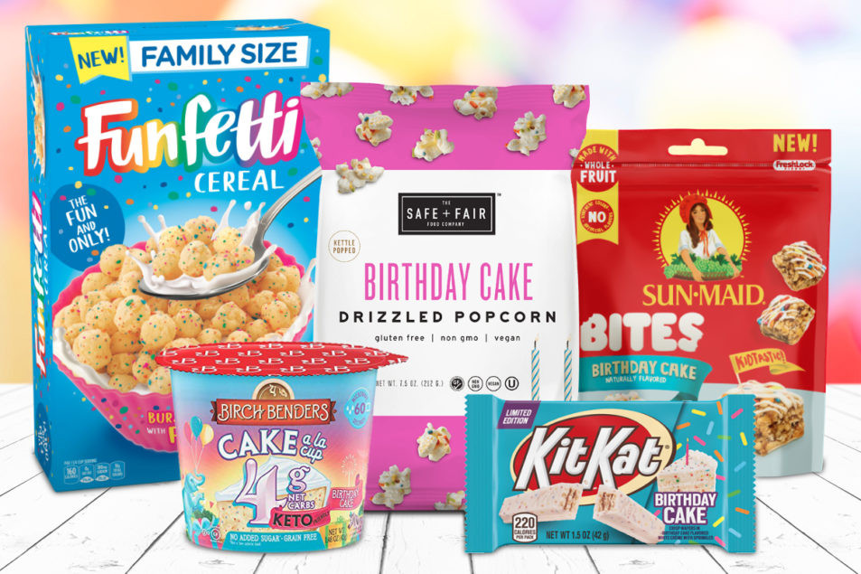 Birthday Cake Flavor
 Slideshow Birthday cake flavor flourishes in new products