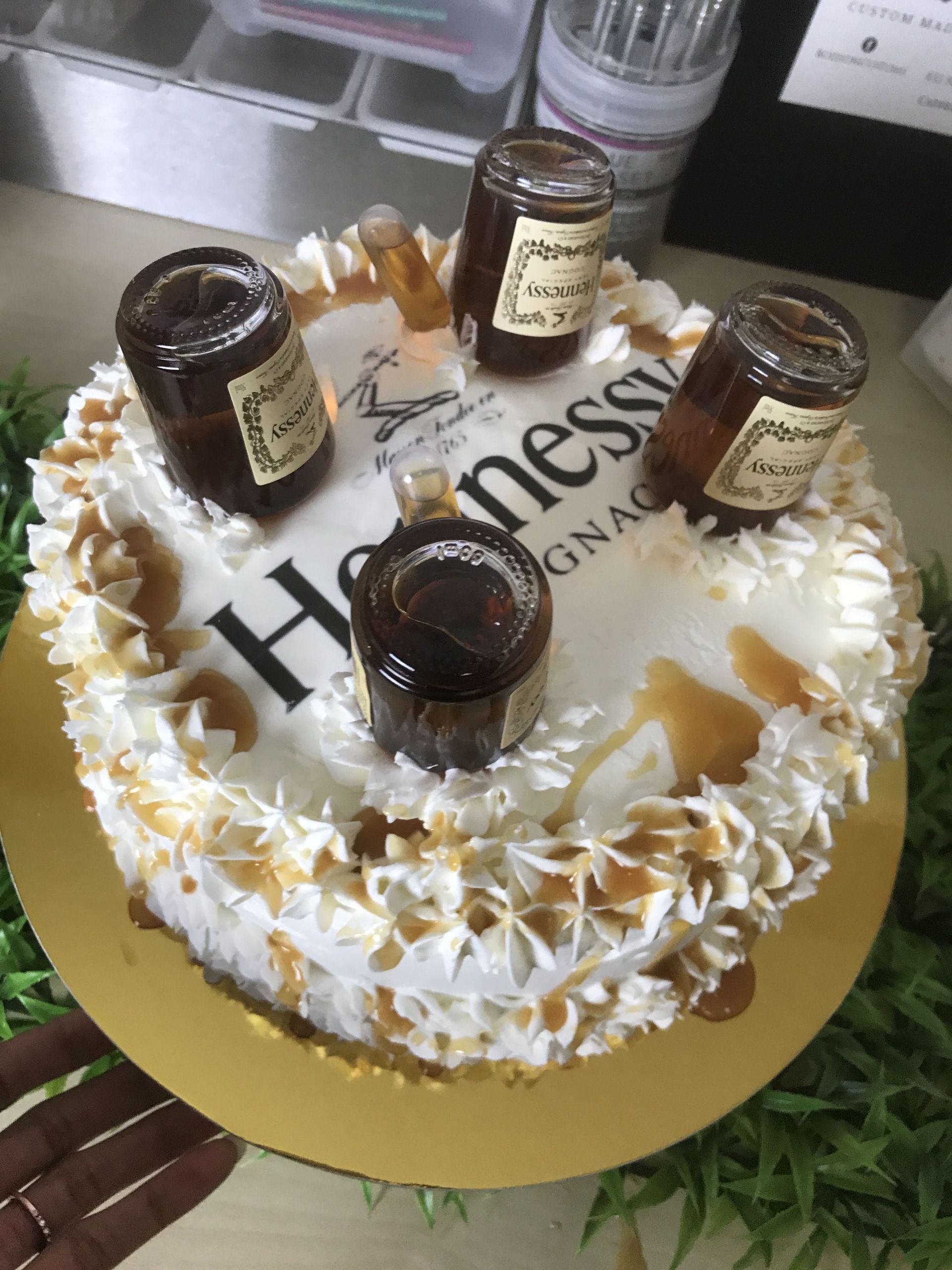 Birthday Cake Liquor
 Hennessy liquor cake Pin Follow Dream alone