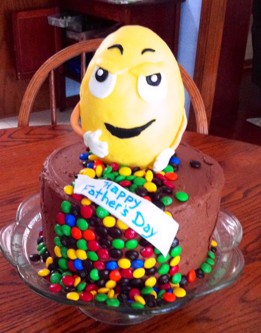 Birthday Cake M&amp;m
 Father s Day m&m lover