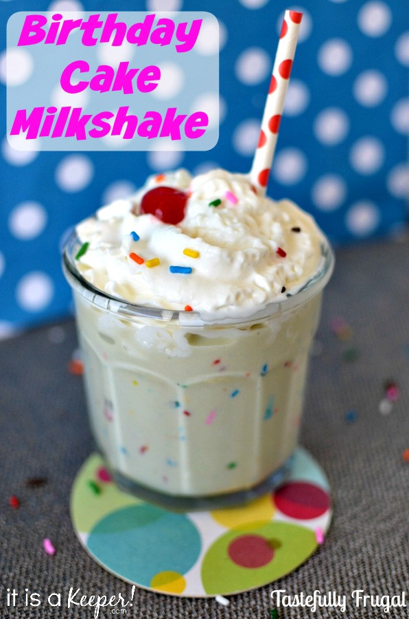 Birthday Cake Milkshake Recipe
 Birthday Cake Milkshake