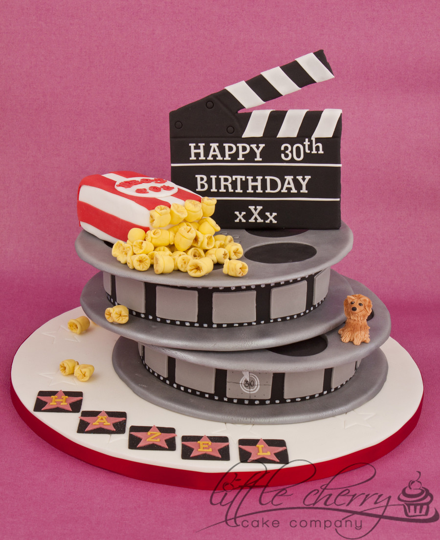 Birthday Cake Movie
 Movie Reel Birthday Cake CakeCentral