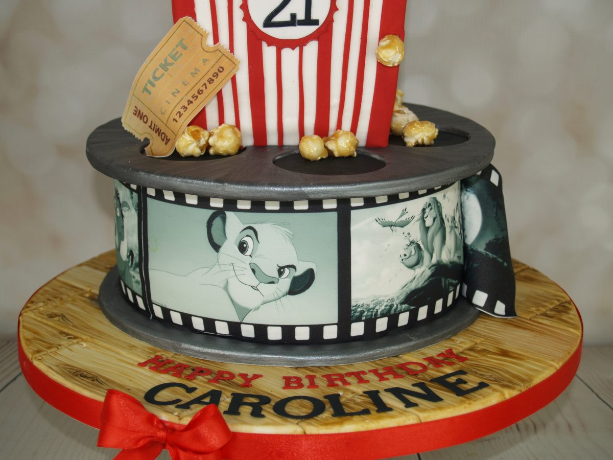 Birthday Cake Movie
 Reel And Popcorn 21st Birthday Cake Mel s Amazing Cakes